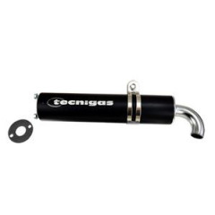 Silencieux Tecnigas Alu Noir 2 Fixations Scooter Next R
