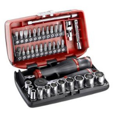Coffret cliquet Facom 1/4'' - douilles - embouts 6 pans