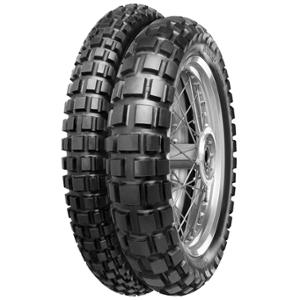 Pneus moto Continental 110/80 X 18 + 80/90 X 21 TKC80 Twinduro