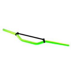 Guidon cross Tun'r alu vert fluo barre noir (L810 H 55)