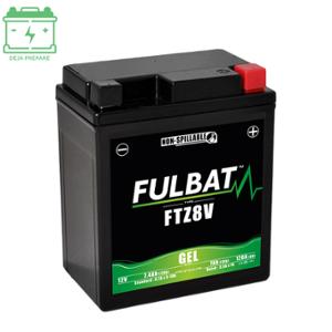 Batterie Fulbat FTZ8V 12V 7Ah Gel - Activée usine