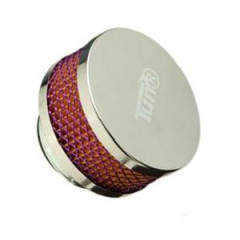 Filtre à air Tun'r D28-35 cylindrique grille droit violet