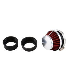 Filtre à air Tun'r D45-46-47-48-49-50-52-53-54 conique chrome droit