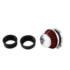 Filtre à air Tun'r D45-46-47-48-49-50-52-53-54 conique chrome droit