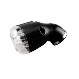 Filtre à air Doppler noir diamètre 48 mm pour carburateur type PWK/Polini CP