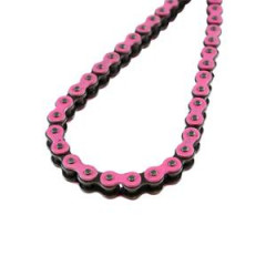 Chaine 420 Doppler renforcée 134m rose pour 50 à boite