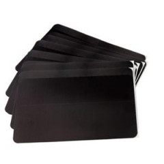 Bande plaque immatriculation adaptable rétro noir 210x145 (x10)