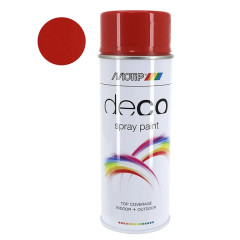 Bombe de peinture Motip 400ml glycero brillant rouge feu