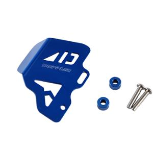 Platine protection alu Doppler maitre cylindre frein arrière entraxe 40>50