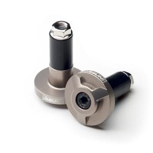 Embouts guidon Yasuni gris titane D17 (x2)