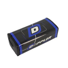 Mousse guidon Doppler oversize noir/bleu