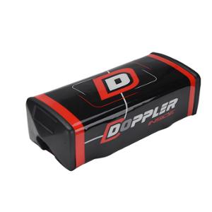 Mousse guidon Doppler oversize noir/rouge