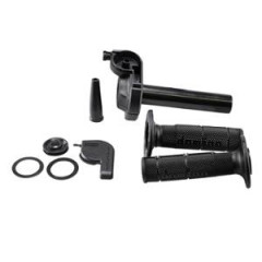 Poignée gaz Domino commandos noir