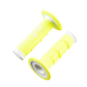 Revêtements poignees ProGrip 791 double densité 115mm jaune fluo/blanc