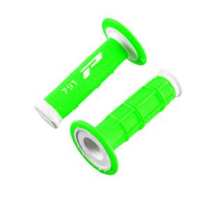 Revêtements poignées ProGrip 791 double densité 115mm vert fluo/blanc