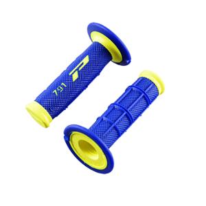 Revêtements poignées ProGrip 791 double densité bleu/jaune fluo 115mm
