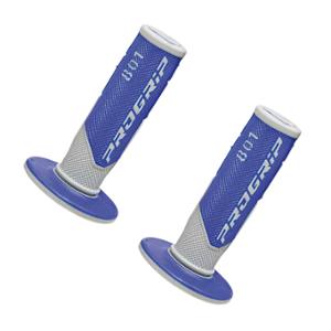 Revêtements poignées ProGrip 801 gris/bleu double densité 115mm