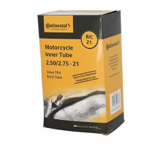 Chambre à air Continental 21 pouces 2.50-2.75x21 (valve TR4 droite)