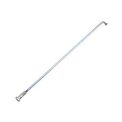 Rayon adaptable 3.00mm inox L195 avec écrou pour cyclo / moto