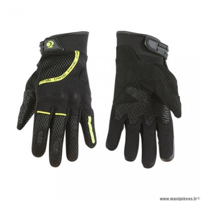 Gants été Trendy GT225 Callao noir/jaune fluo T 08 S EPI 1 KP