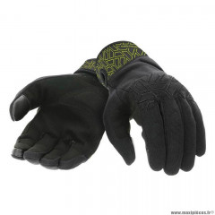 Gants été Tucano Urbano Miky - noir/jaune fluo - taille 10 L - EPI 1
