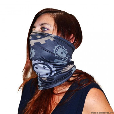 Tour de cou Trendy cache cou BLACK-GEAR