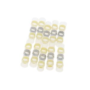 Cosse thermo soudable adaptable 10 pièces - dimensions de 6mm à 4mm - repère jaune