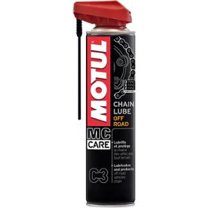 Graisse chaîne Motul C3 Chain Lube Off Road Aerosol 400ml
