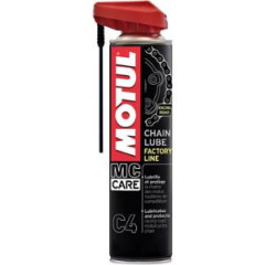 Graisse chaîne Motul C4 Chaîne Lube Factory Line (aérosol 400ml)