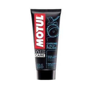 Nettoyant chrome et alu Motul E6 chrome & alu polish (tube 100ml)