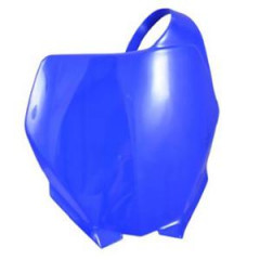 Tête de fourche adaptable plaque numéro cross type YZ bleu pour moto / cyclo