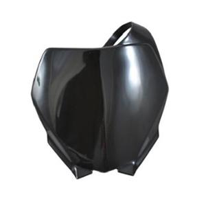 Tête de fourche adaptable plaque numéro cross type YZ noir