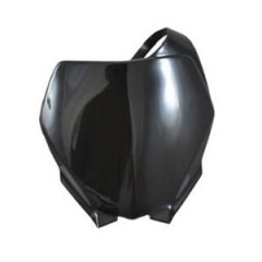 Tête de fourche adaptable plaque numéro cross type YZ noir