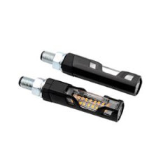 Clignotant Tun'r Noir Alu à LED Séquentiel Homologué CE