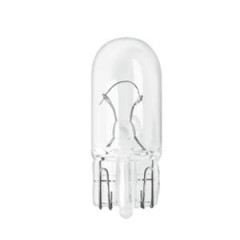 Lampe/ampoule adaptable 12V 5W (W5W) Wedge T10 (W2.1X9.5D) Culot de verre