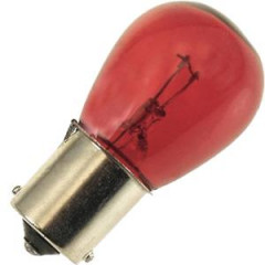 Lampe/ampoule Flosser 12V 21W (BAW15S) PRW21W - Rouge - Clignotant ou Stop