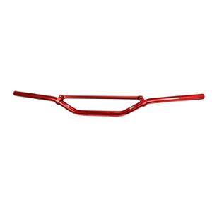 Guidon adaptable en aluminium rouge L810mm H55mm pour 50 à boîte type cross