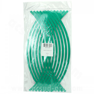 Liseret réfléchissant TNT 17 pouces vert