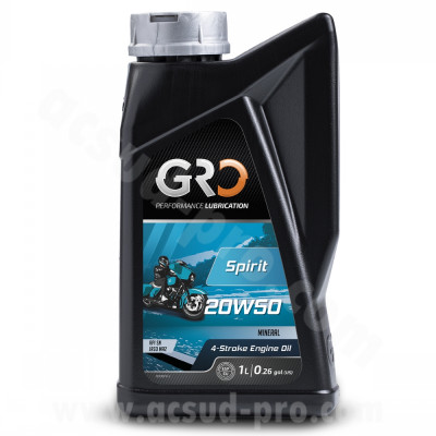 Huile Global Racing Oil 4T spirit 20W50 (bidon 1L)