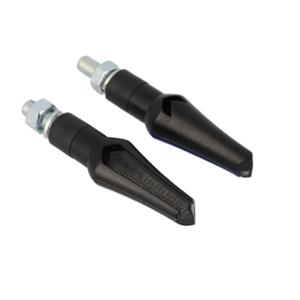 Clignotants Blackway LED noir homologués CE