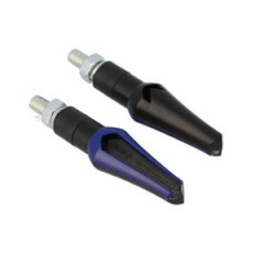 Clignotants Blackway LED bleu homologués CE