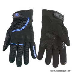 Gants Trendy GT225 - Callao Noir/Bleu T07 XS - Coque CE EPI KP1