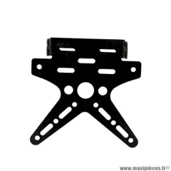 Support de plaque Blackway aluminium noir orientable