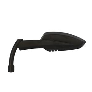 Rétroviseur universel Blackway aluminium noir gauche