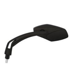 Rétro universel Blackway aluminium noir (gauche)