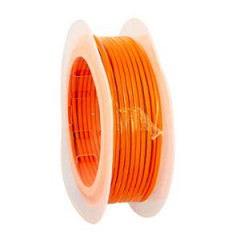 Gaine adaptable diamètre extérieur 5mm diamètre intérieur 2.6mm - orange fluo téflon (rouleau 20m)