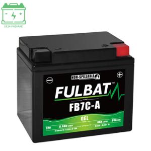 Batterie Fulbat FB7C-A 12V 8AH GEL - SANS ENTRETIEN - ACTIVEE USINE