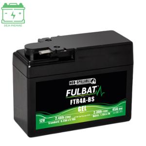 Batterie Fulbat FTR4A-BS 12V 2.3AH GEL SANS ENTRETIEN ACTIVEE USINE