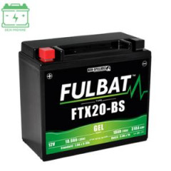 Batterie Fulbat FTX20-BS 12V 18AH GEL SANS ENTRETIEN ACTIVEE USINE