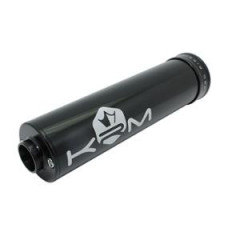 Silencieux/cartouche KRM alu noir